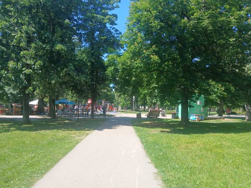 Park avenue — The long shaded walk, Banja Luka