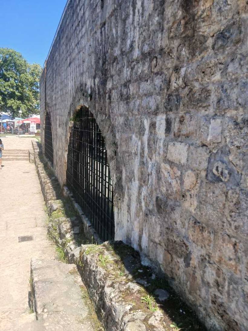 Wall and gate — Kastel, lower level, Banja Luka