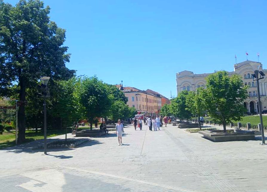 Main pedestrian square